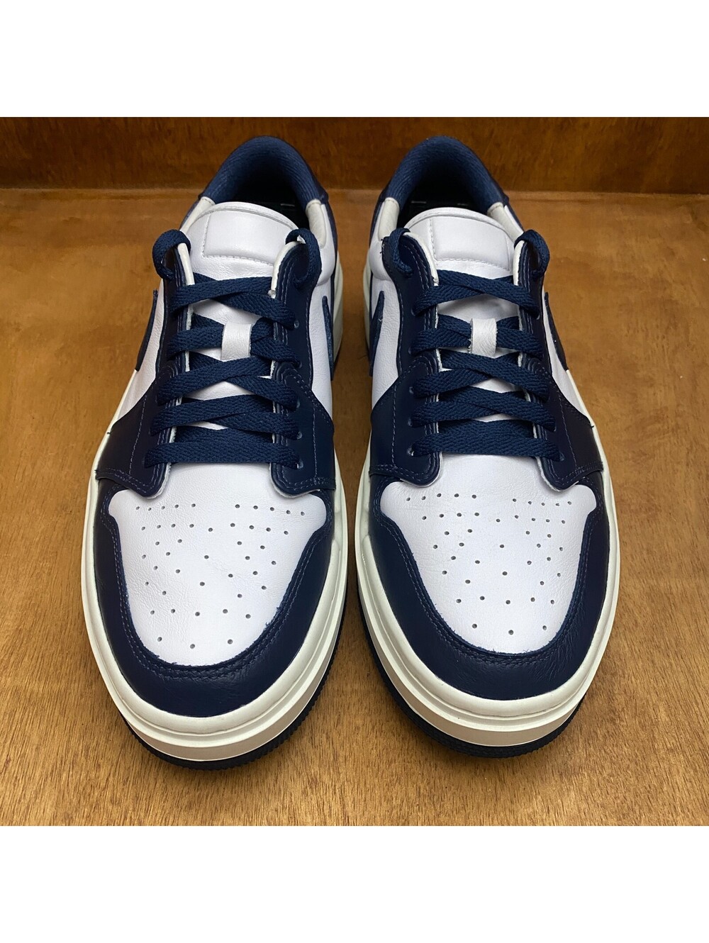 Nike Air Jordan 1 Elevate Low Shoes Womens 11.5 Navy White Sneakers DH7004-141 - Picture 3 of 15